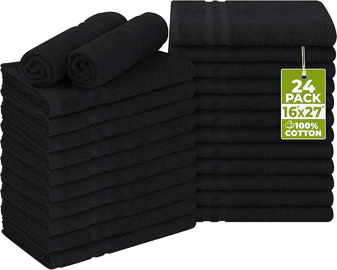 Utopia Towels Bleach Proof Salon Towels, 16x27 in, Durable Ideal by Unknown