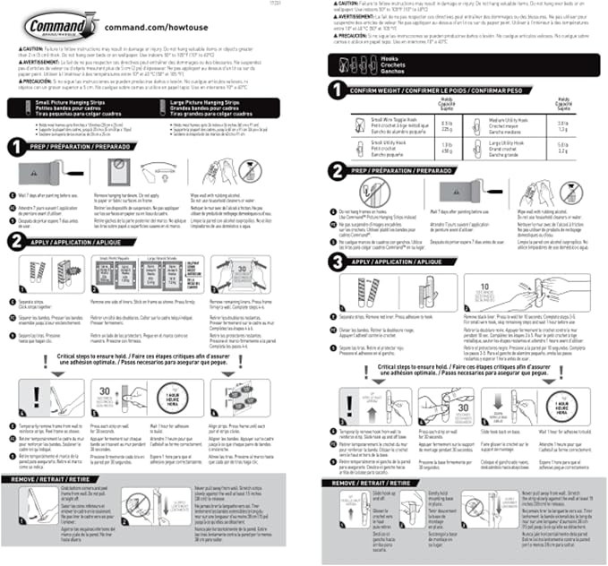 Command Variety Pack, Including 10 Pairs of Picture Hanging Strips, 6 Wire - Image 11