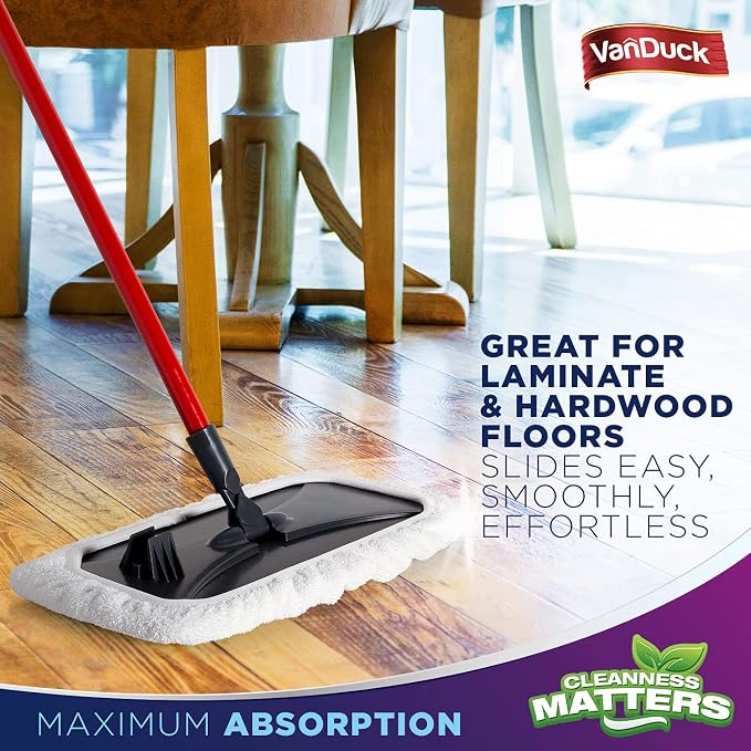 VanDuck 100% Cotton Terry Mop Pads 15x8 Inches - Image 4