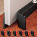 Grotheory 6 Pack Door Draft Stopper, Door Sweep, Weather Stripping Seal | by GroTheory