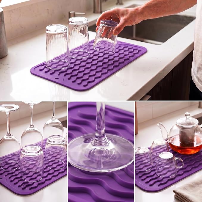 MicoYang Silicone Dish Drying Mat - Image 4