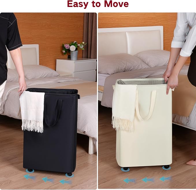 efluky Slim Laundry Hamper - Image 3