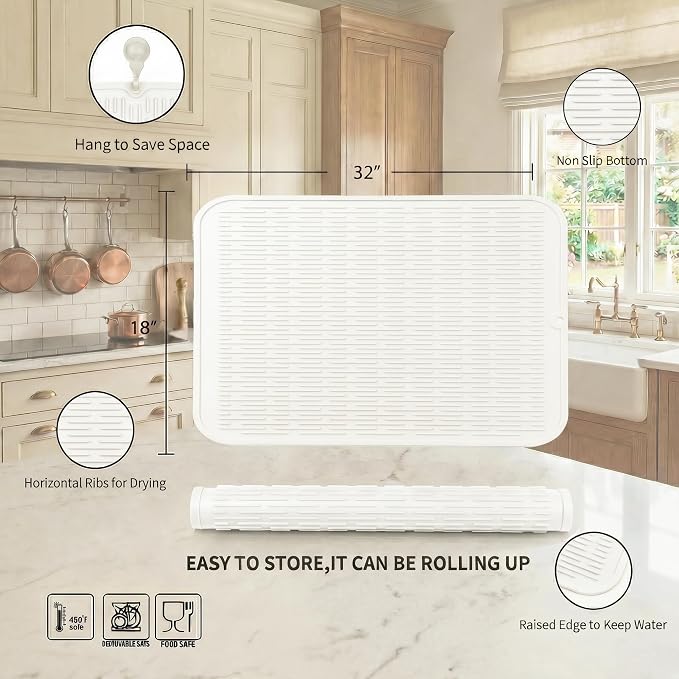 MicoYang Silicone Dish Drying Mat - Image 2