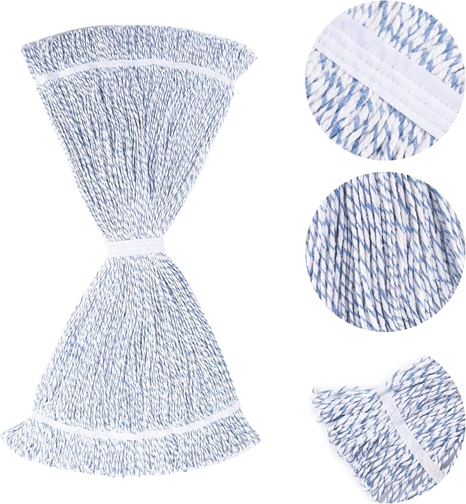 Matthew Cleaning Looped-End Pack of 12 Cotton, 1.25'' Universal Headband Heavy - Image 6