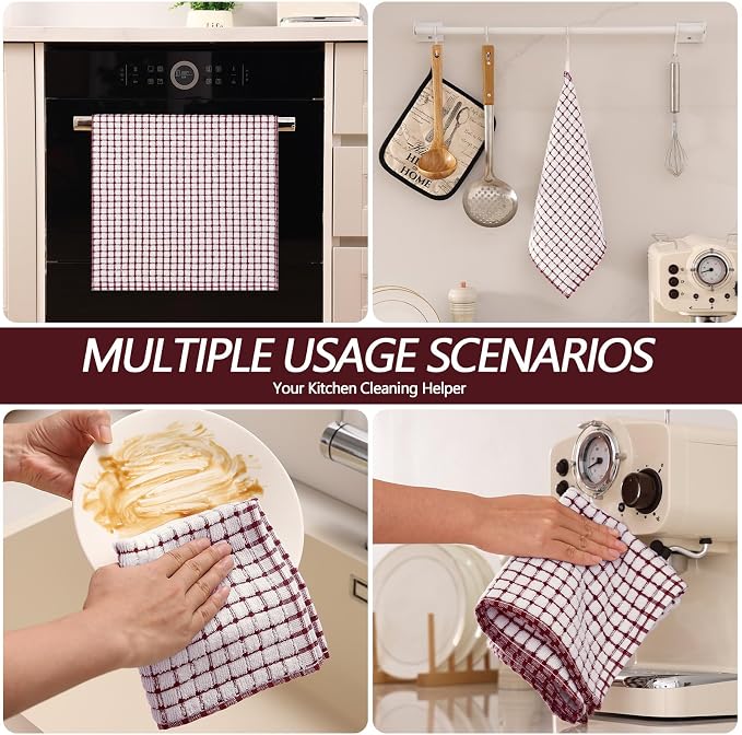 Homaxy Kitchen Towels and Dishcloths Set - Image 6