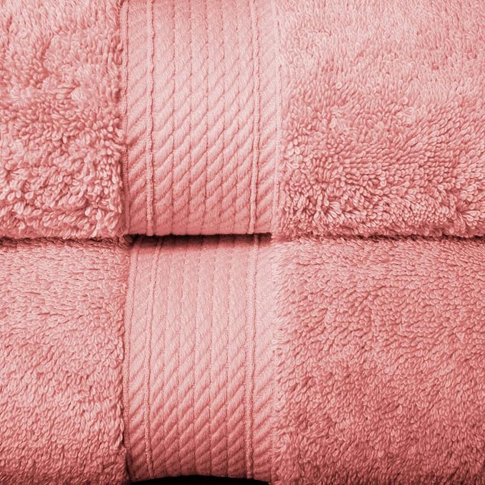 Superior Egyptian Cotton Ultra Plush & Absorbent, 10 Piece Set, Tea Rose | - Image 5