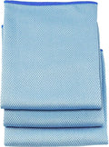 UNGER Professional 18” x 18” Large Professional-Grade Microfiber Cloth Towels by Unger