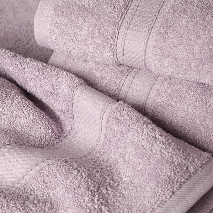 Superior Egyptian Cotton Plush & Absorbent, Bath Towel Set of 4, Soft Luxury - Image 3