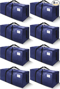 SWEET DOLPHIN 8 Pack 200LB Heavy-Duty Moving Bags by SWEET+DOLPHIN