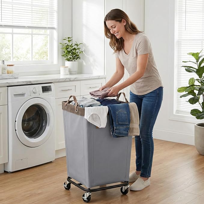 StorageWorks 160L Laundry Basket - Image 2