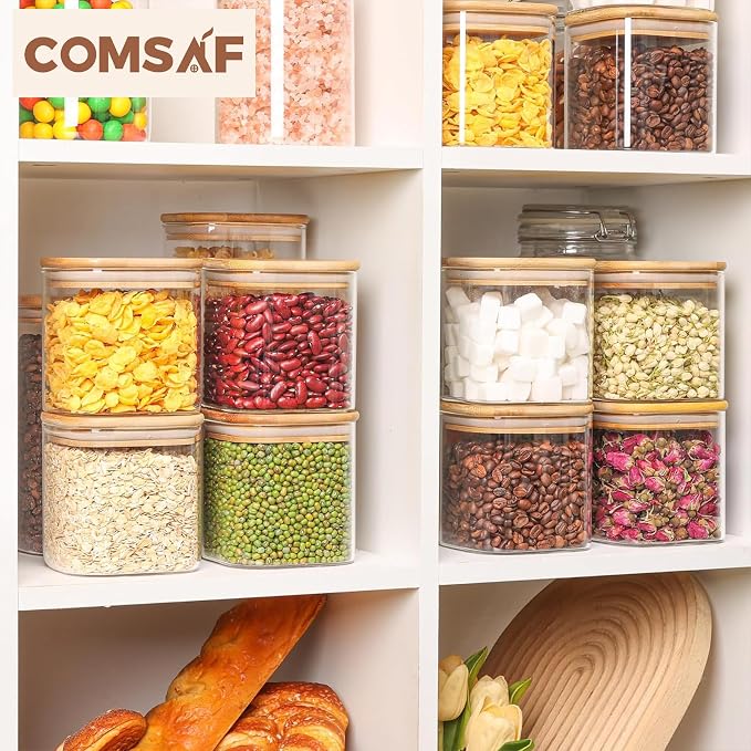 ComSaf Square Glass Containers - Image 9