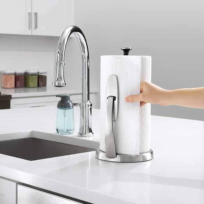 OXO Good Grips SimplyTear Paper Towel Holder Countertop - Image 5