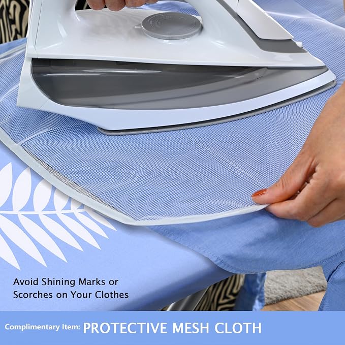 SheeChung Ironing Board Cover and Pad 18"x49", Extra Wide Iron Board Cover - Image 7