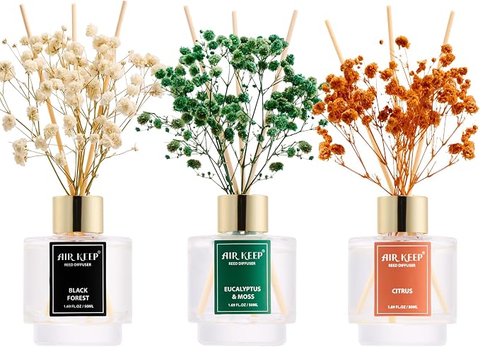 Reed Diffuser Set of 3 by Airkeep