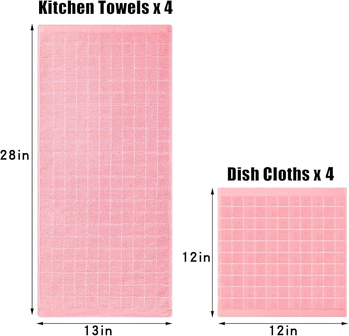 Homaxy Kitchen Towels and Dishcloths Set - Image 4