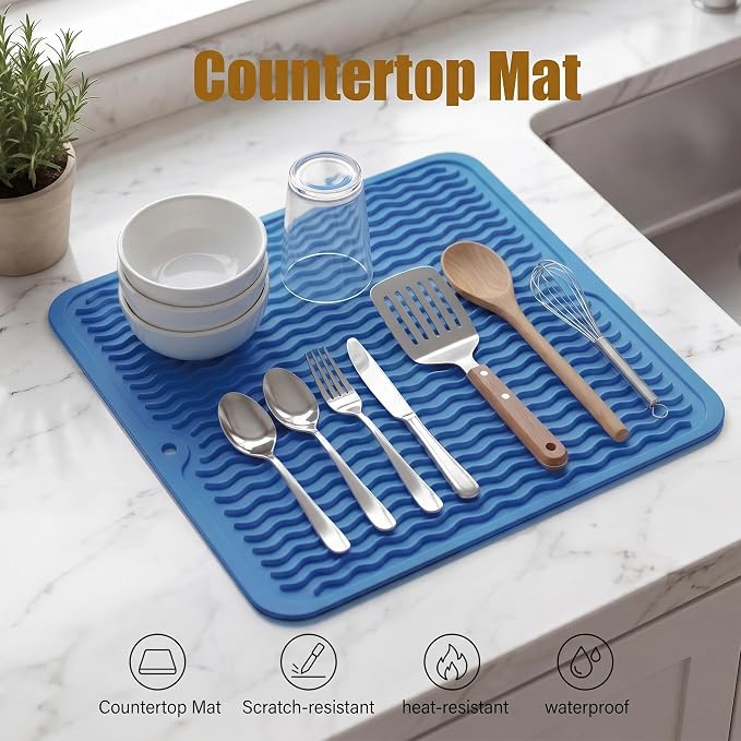 MicoYang Silicone Dish Drying Mat - Image 3