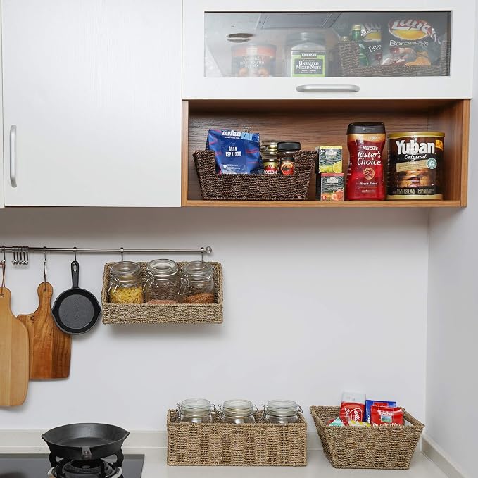 StorageWorks Woven Wall Baskets - Image 5