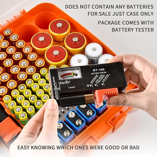 Battery Organizer Storage Case - Image 6