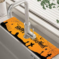 Halloween Bats Spider Webs Dish Drying Mat by Unknown
