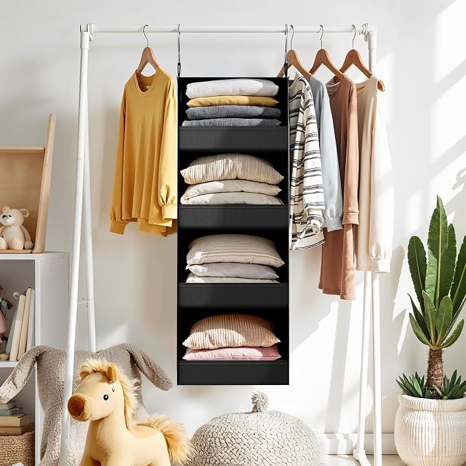 GRANNY SAYS 4-Shelf Hanging Organizer, Wall Mount, No-Sag Support, Keeps - Image 2