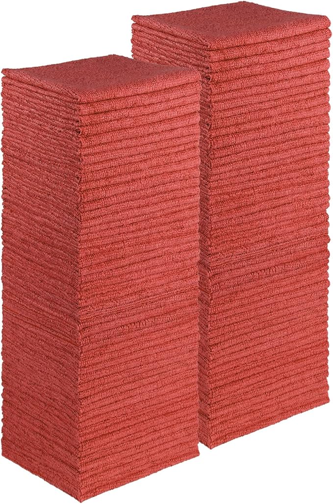 HOMEXCEL Microfiber Cleaning Cloth 400 PK, Towels - Image 8