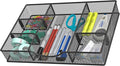 VyGrow Desk Drawer Organizer Tray, Metal Mesh Drawer Organizers Office by VyGrow