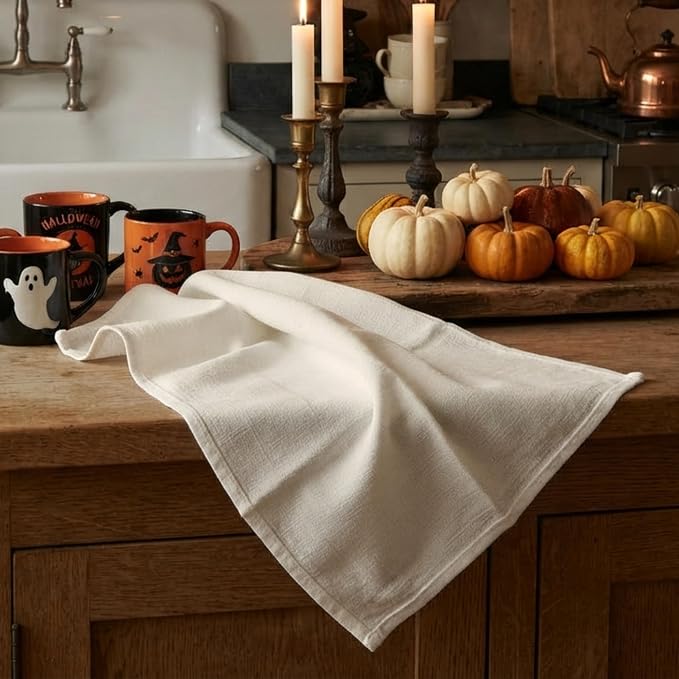 WHITEWRAP Flour Sack Towels| Tea Towel - Image 3