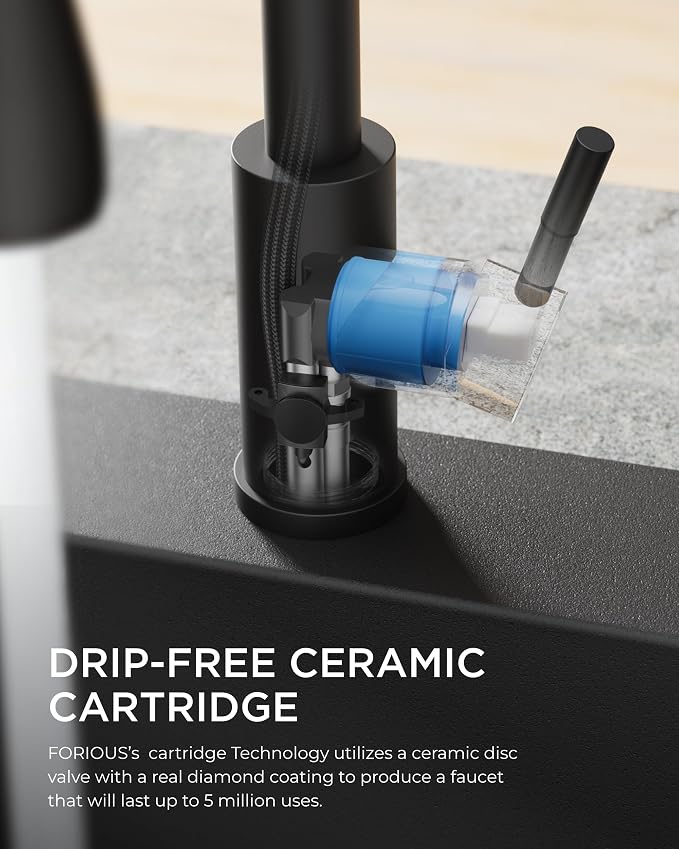FORIOUS Touchless Kitchen Faucet - Image 9