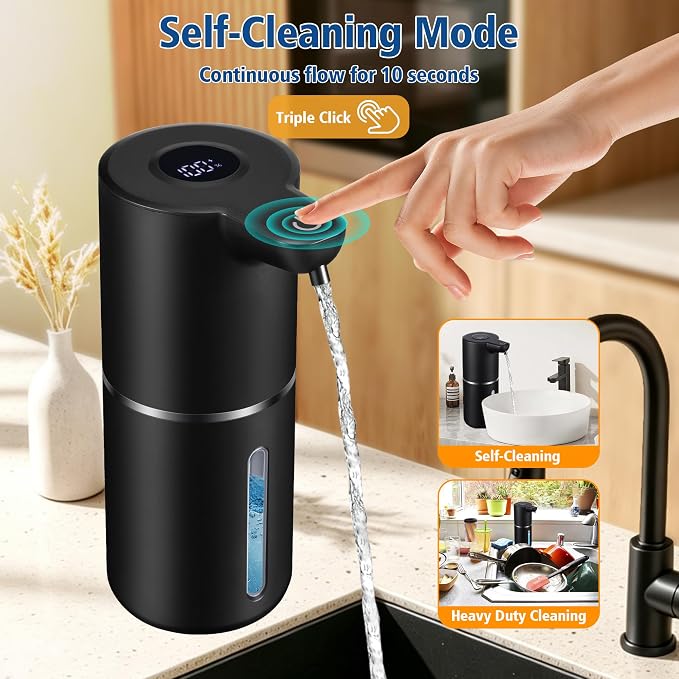 Automatic Foam Soap Dispenser Touchless | USB Rechargeable Smart Hand Soap - Image 8