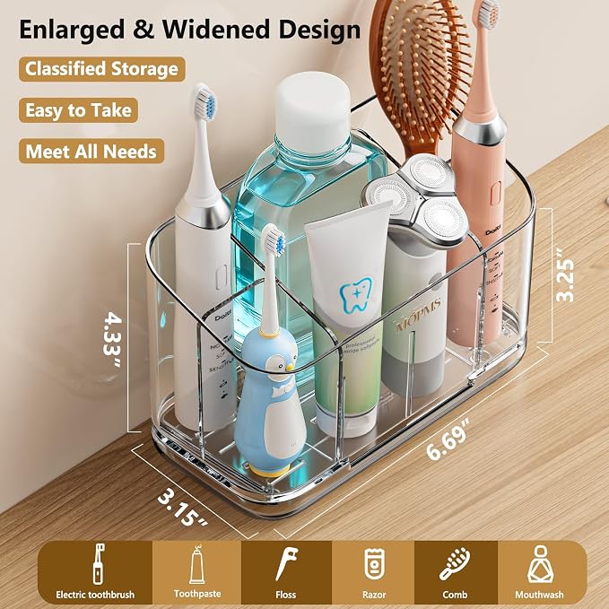 MOPMS Toothbrush Holders for Bathrooms - Image 5