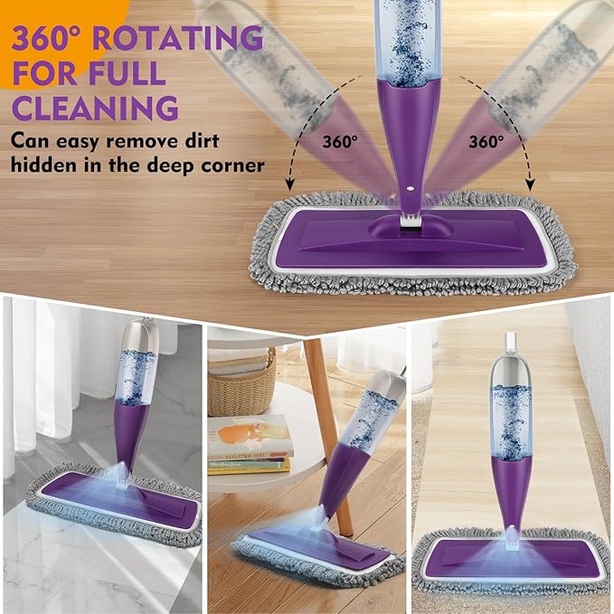 Microfiber Spray Mop for Floor Cleaning - Image 4