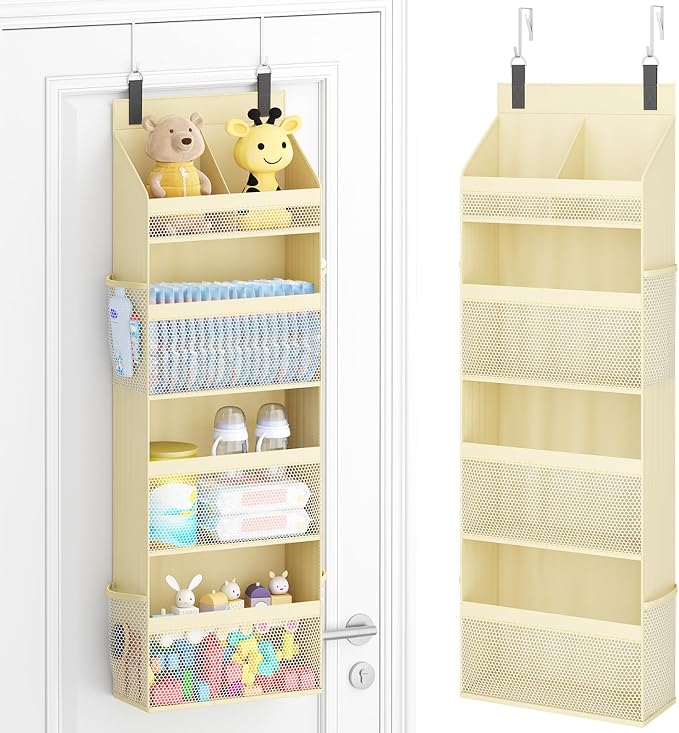 Lifewit 4 Tier Over the Door Organizer, Diaper Hanging Storage by Lifewit