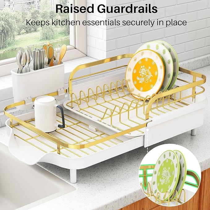 SAYZH Expandable Dish Drying Rack - Image 5