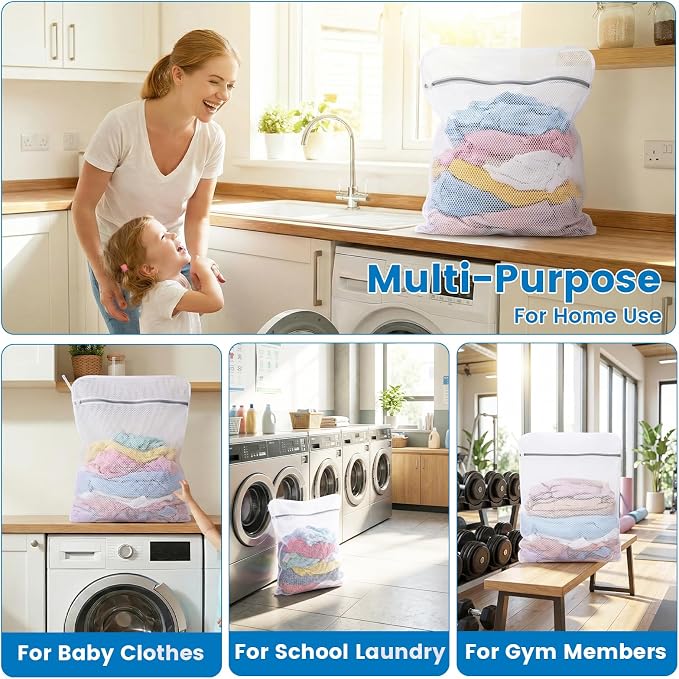 Dntorx 4 Pack X-Large Mesh Laundry Bags - Image 9