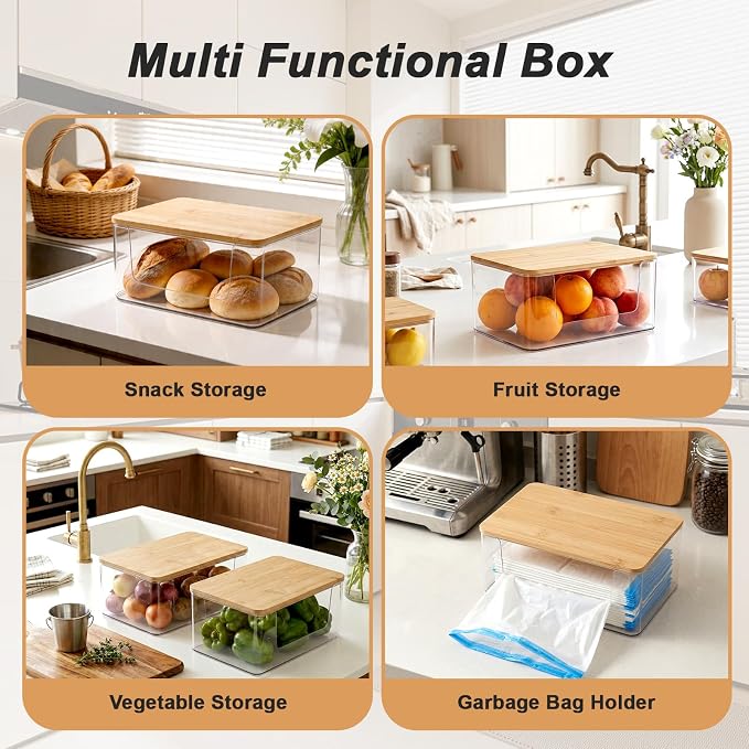 3 Pack Trash Bag Holder, Stackable Garbage Bag Dispenser - Image 6