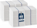 LANE LINEN Kitchen Towels Bulk 100% Cotton Commercial 48 Pack by LaneLinen