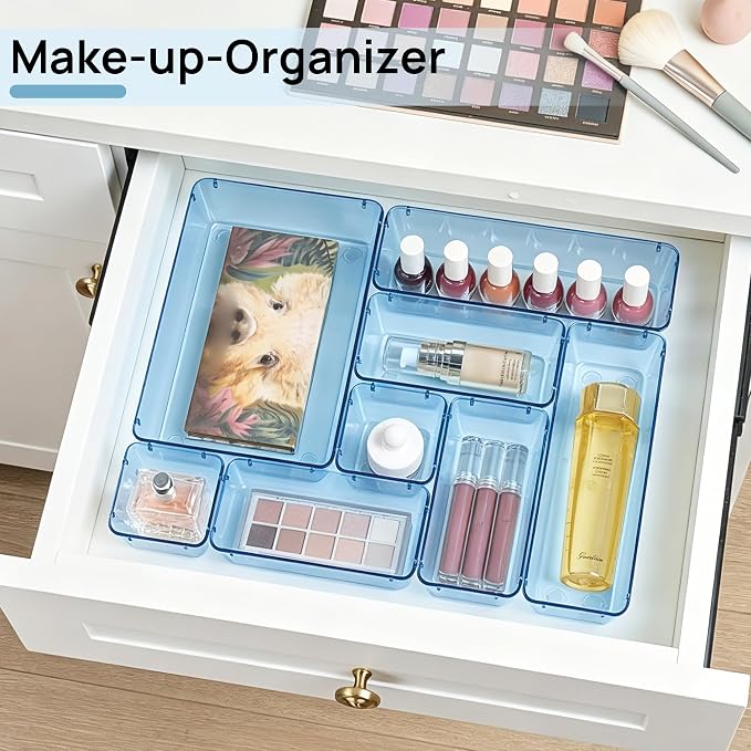 Vtopmart 25 Pack Plastic Drawer Organizers - Image 4