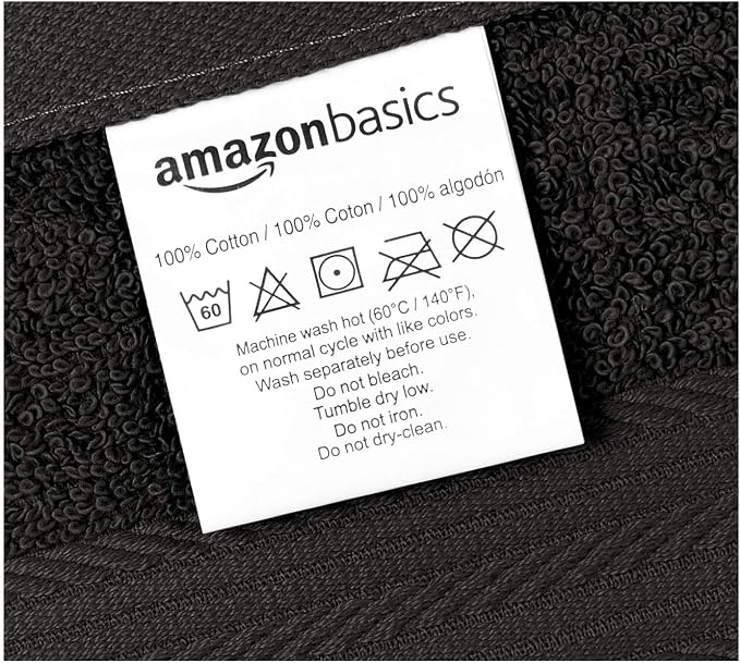 Amazon Basics Highly Absorbent Cotton Washcloths - Image 4