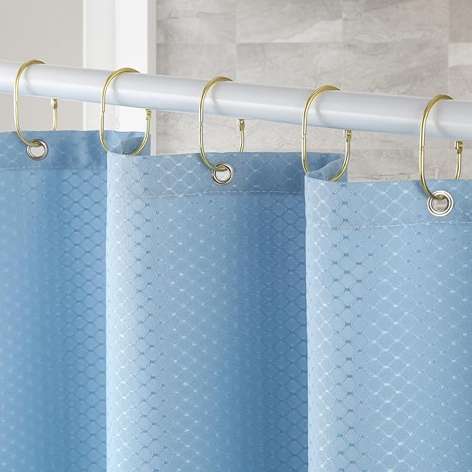 Shower Curtain Rings, Oval Snap Shower Rings - Image 2
