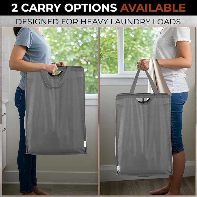 ALCOVA 2 Pack Hanging Laundry Hamper - Image 7