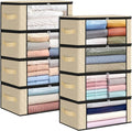 35L Closet Organizers, Foldable Under Bed Storage Containers | Storage Bags by Fabtotes
