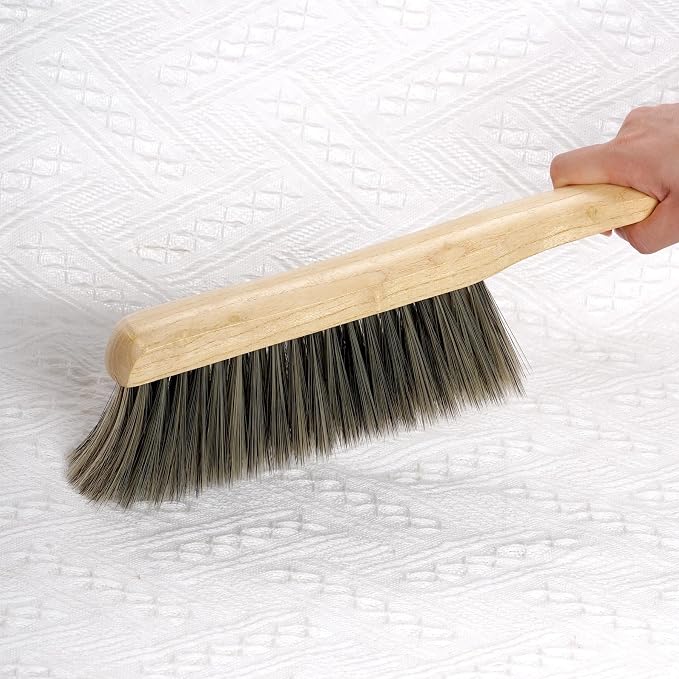 Rbenxia Wooden Handle Bench Brushes Soft Household Dust Cleaning Brushes | Soft - Image 5