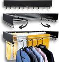 Foldable Wall Mounted Drying Rack by Zetez