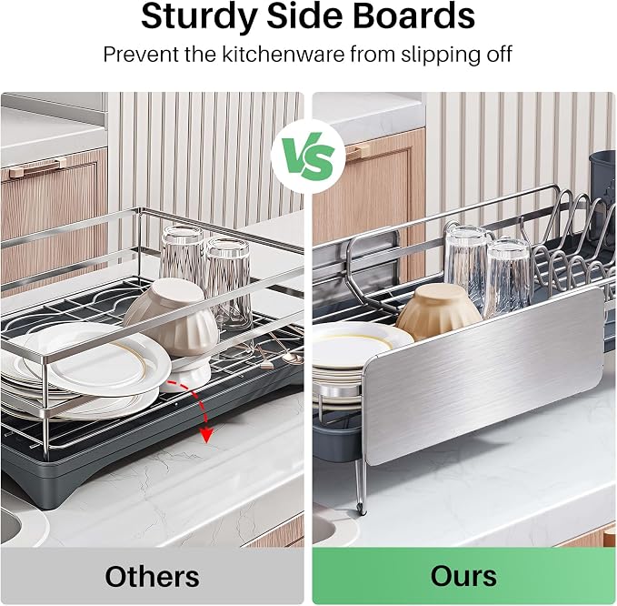Stainless Steel Dish Drying Rack - Image 6