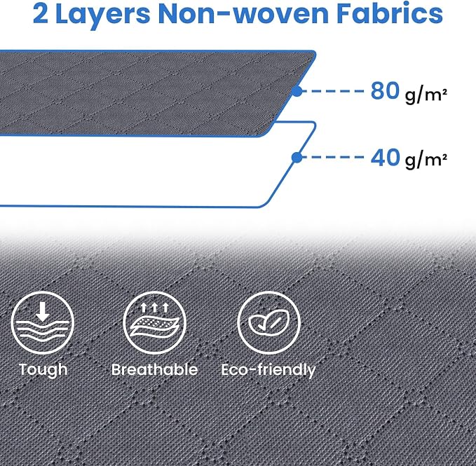 3 Pack Storage Bags for Clothes Blanket Storage Bins - Image 6