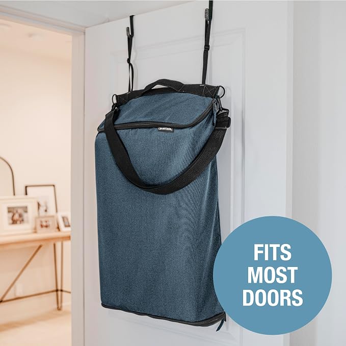 CleverMade Hanging Laundry Hamper Bag - Image 7