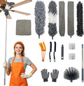 15 PCS Feather Dusters for Cleaning, Microfiber Duster by Unknown