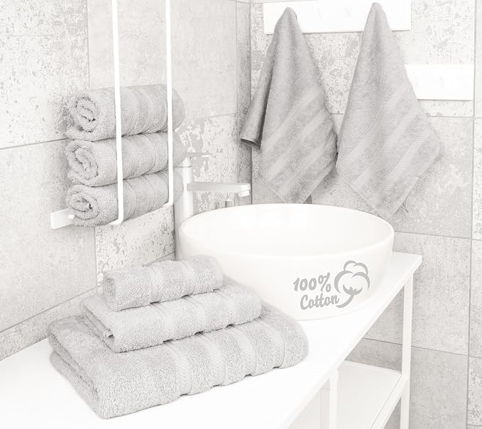 American Soft Linen 100% Cotton Luxury Turkish Towels, 6 Piece Towel Set | Soft - Image 2