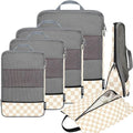 BAGAIL 4 Set/6 Set/8 Set Compression Packing Cubes Travel Accessories by BAGAIL