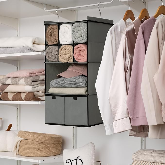 GRANNY SAYS 4-Shelf Hanging Closet Organizer - Image 4